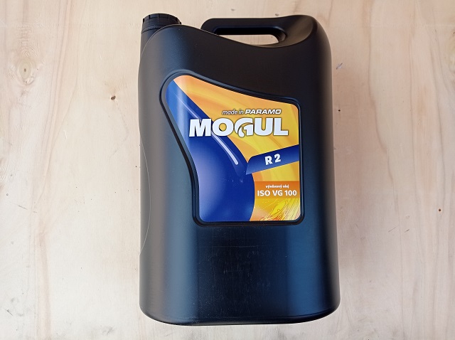 Vývevový olej Mogul na mazanie rotačných častí
