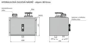 Nádrž 80 litrov